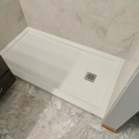 Indian Trail Master Bathroom Low Height Shower Pan After 4